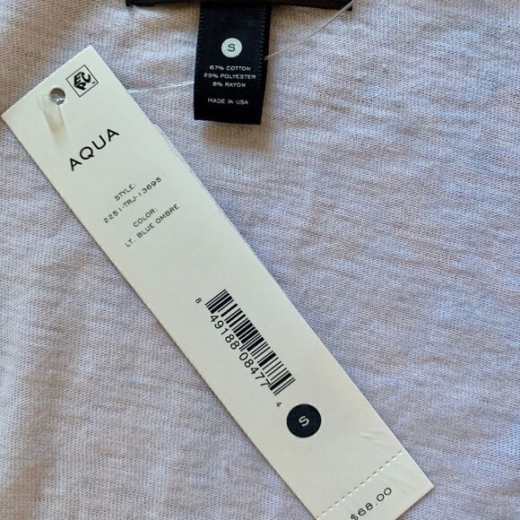 NWT Lauren Moshi + Aqua Ombré Butterfly Tee - Picture 4 of 7